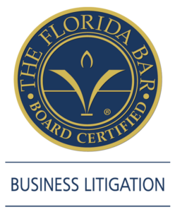 THE FLORIDA BAR | BOARD CERTIFIED | BUSINESS LITIGATION